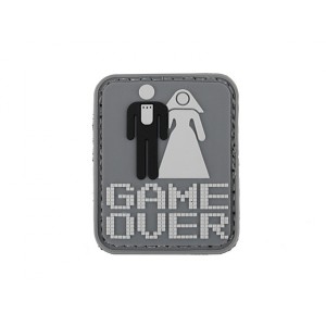 GAME OVER PVC Patch [8FIELDS]